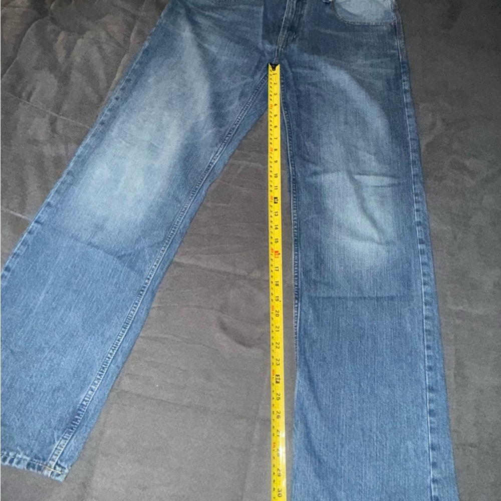 American Eagle 34 x 34 Classic Blue Men's Jeans Vintage Wash Loose Fit - Picture 2 of 9
